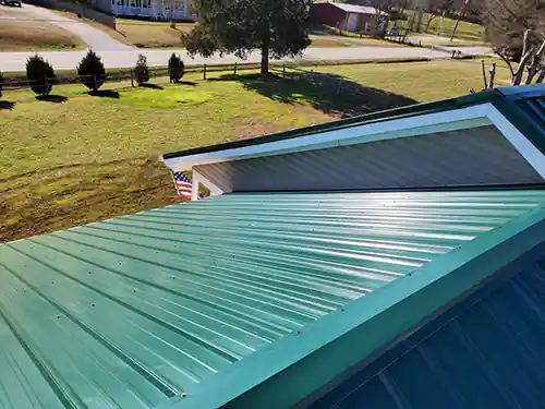 metal roofing installation